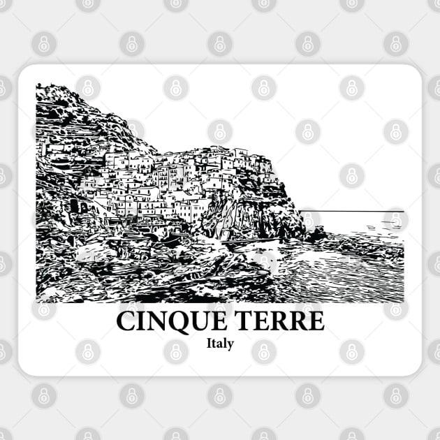Cinque Terre - Italy Magnet by Lakeric